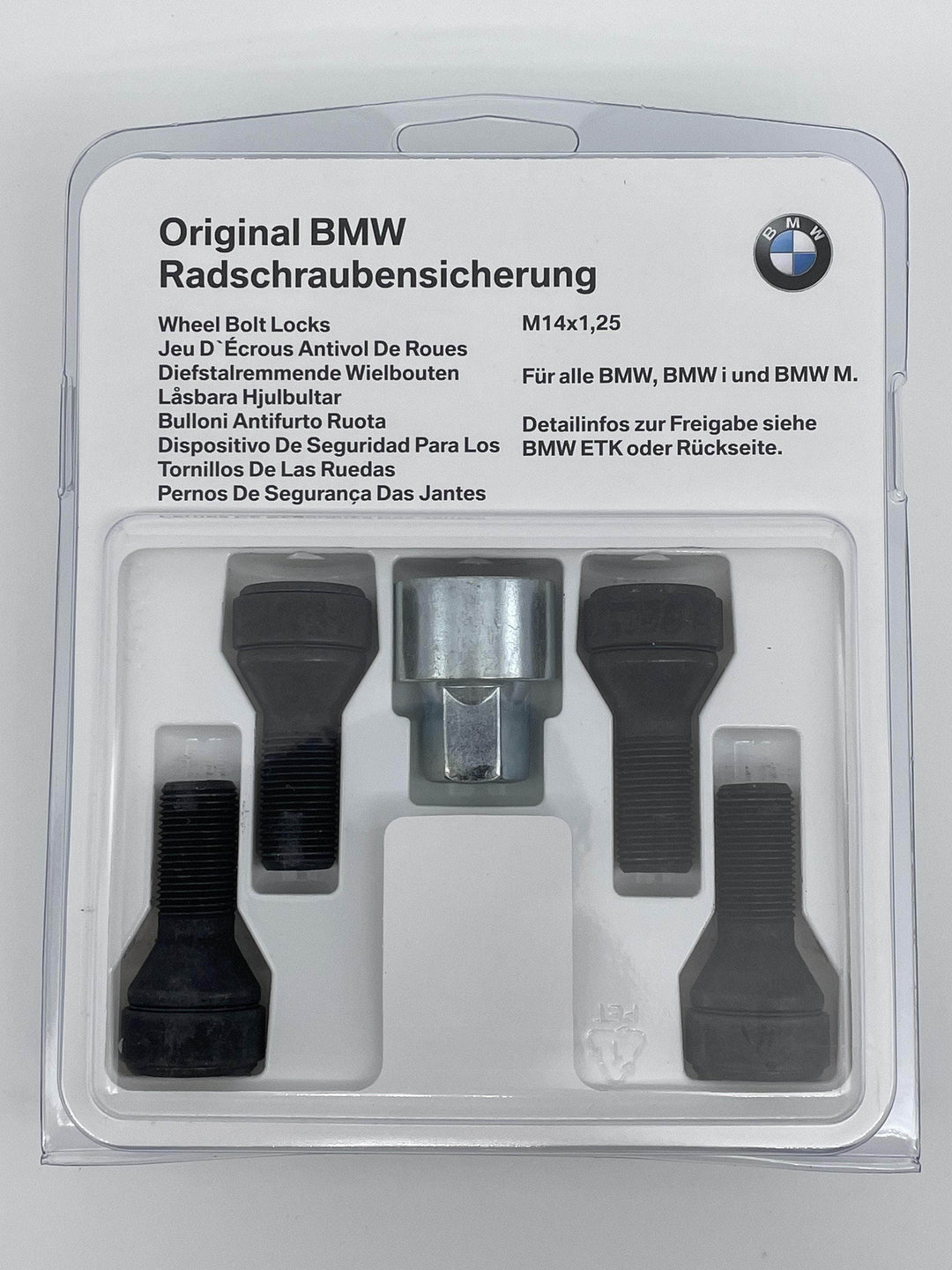 bmw fahrradschloss Felgenschlösser Schrauben Sicherung Felgenschloss – BARTH-Originalteile.de